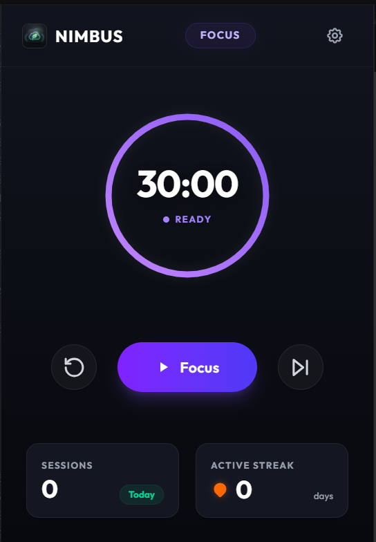 Tauri Focus App